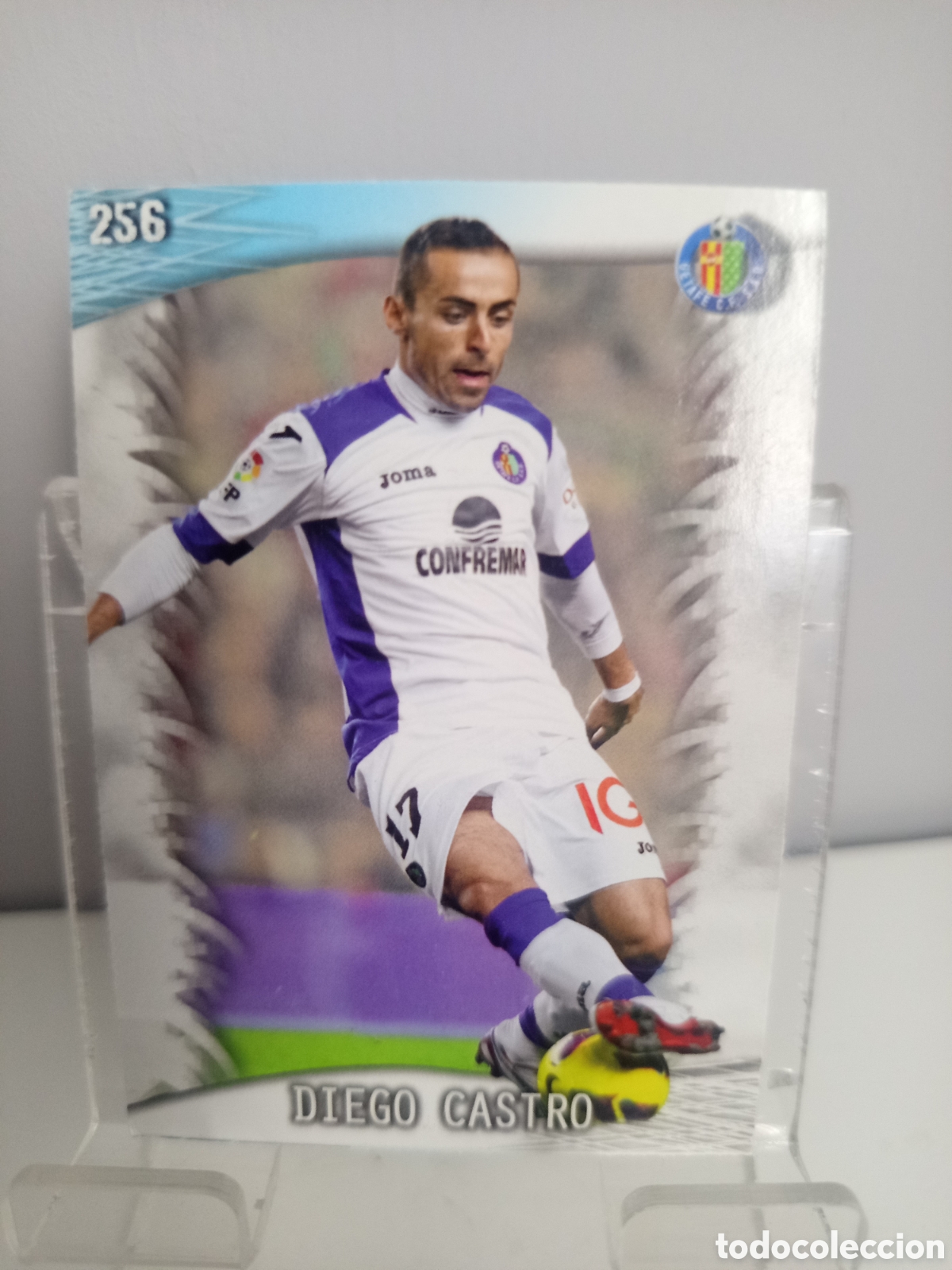 Cartes &agrave; collectionner de Football: ❇️ CROMO CARD ⚽ DIEGO CASTRO GETAFE 256 FICHAS LIGA QUIZ GAME 2014 13 14 2013 2014 MUNDICROMO ❇️