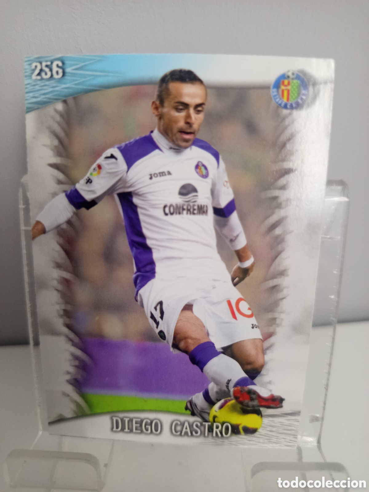 Cartes &agrave; collectionner de Football: ❇️ CROMO CARD ⚽ DIEGO CASTRO GETAFE 256 FICHAS LIGA QUIZ GAME 2014 13 14 2013 2014 MUNDICROMO ❇️