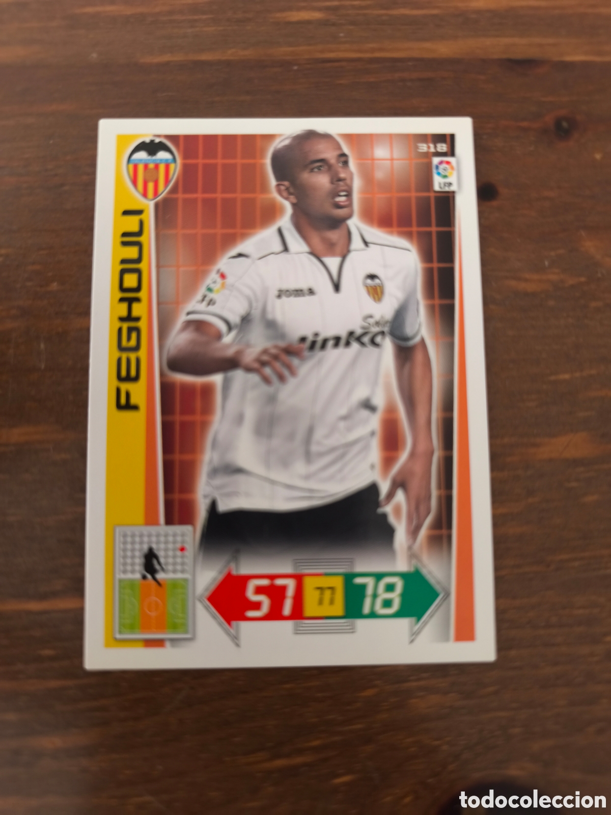 Cromos de f&uacute;tbol: Feghouli adrenalyn 12/13