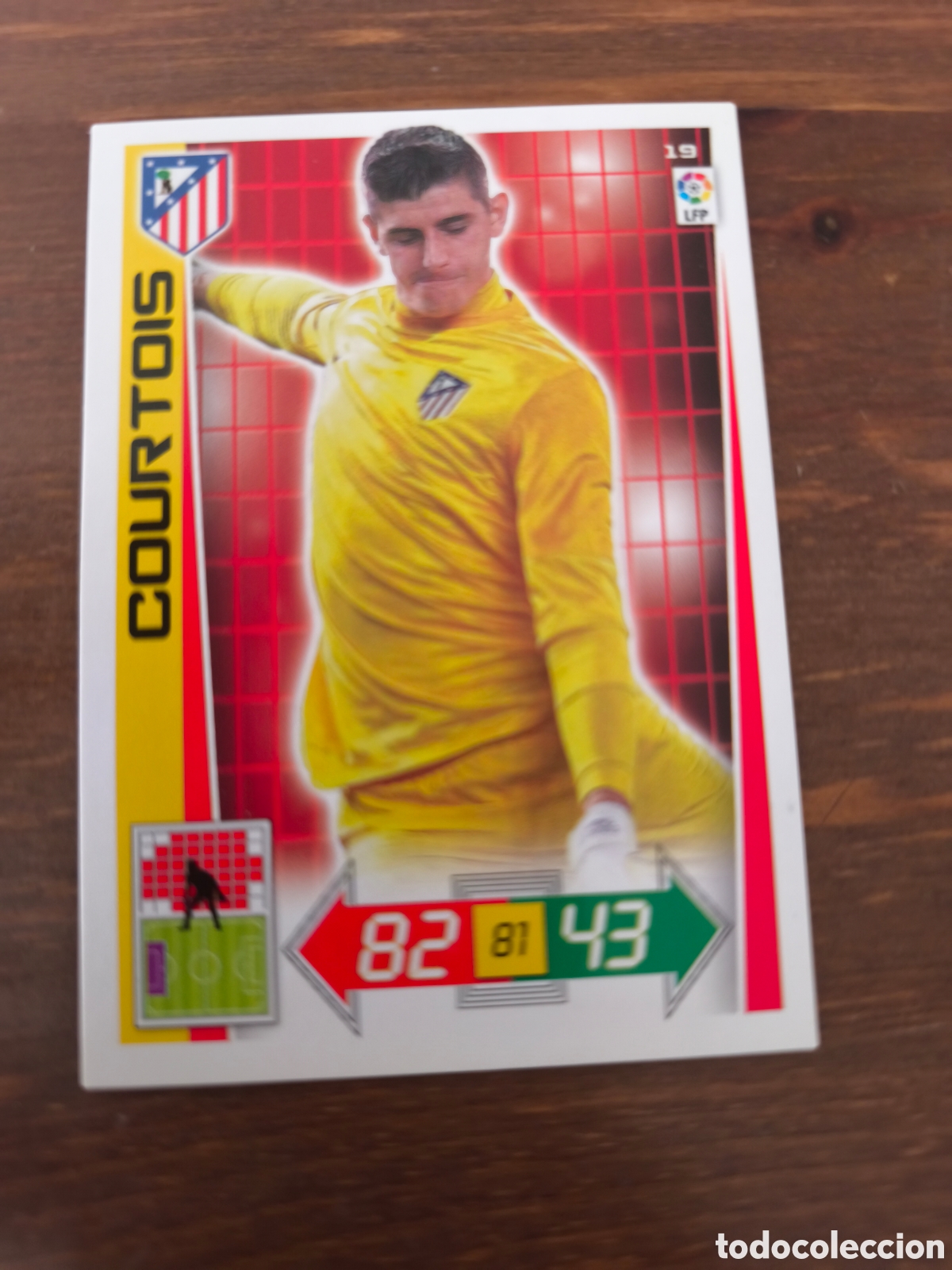 Cromos de f&uacute;tbol: Courtois adrenalyn 12/13