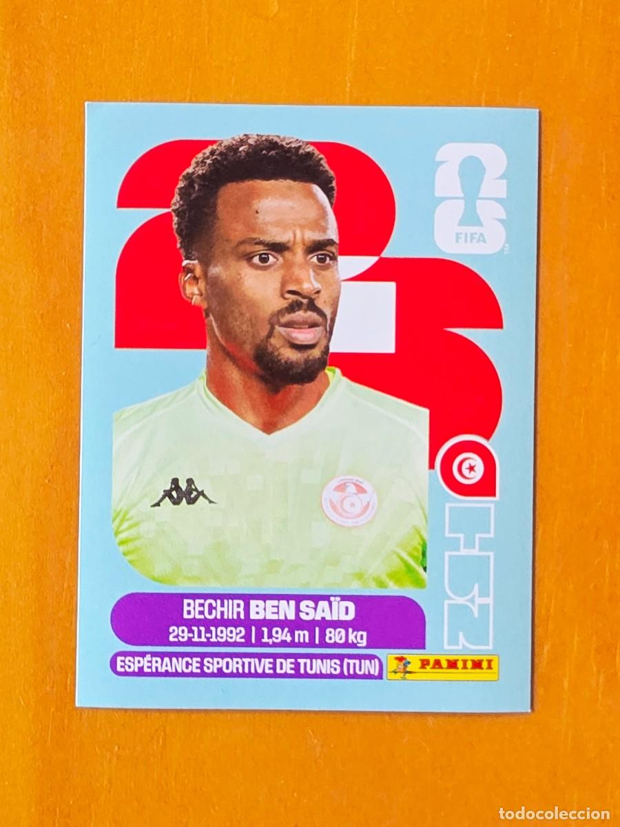 Cromos de f&uacute;tbol: TUN 2 Bechir Ben Sa&iuml;d, T&uacute;nez, Panini FIFA World Cup Mundial 2026 Sticker