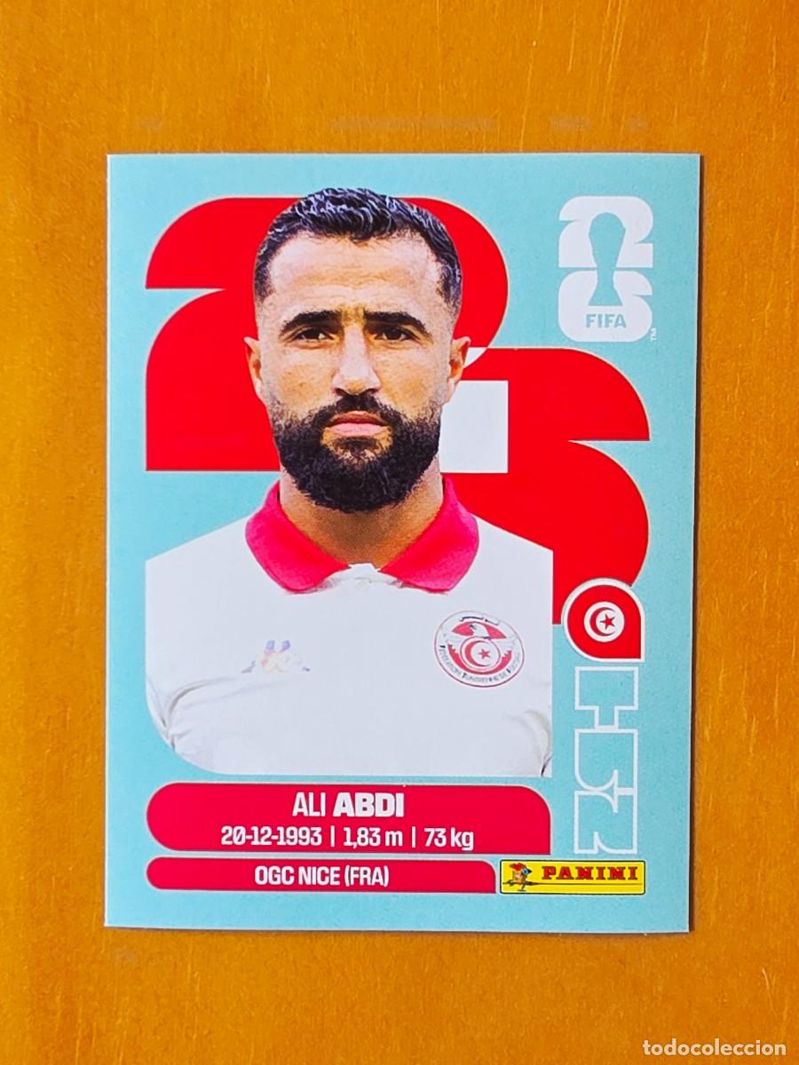 Cromos de f&uacute;tbol: TUN 7 Ali Abdi, T&uacute;nez, Panini FIFA World Cup Mundial 2026 Sticker