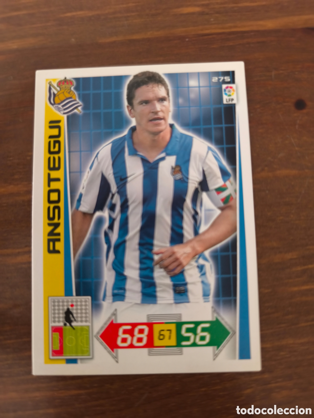 Cromos de f&uacute;tbol: Ansotegui, real sociedad adrenalyn 12/13