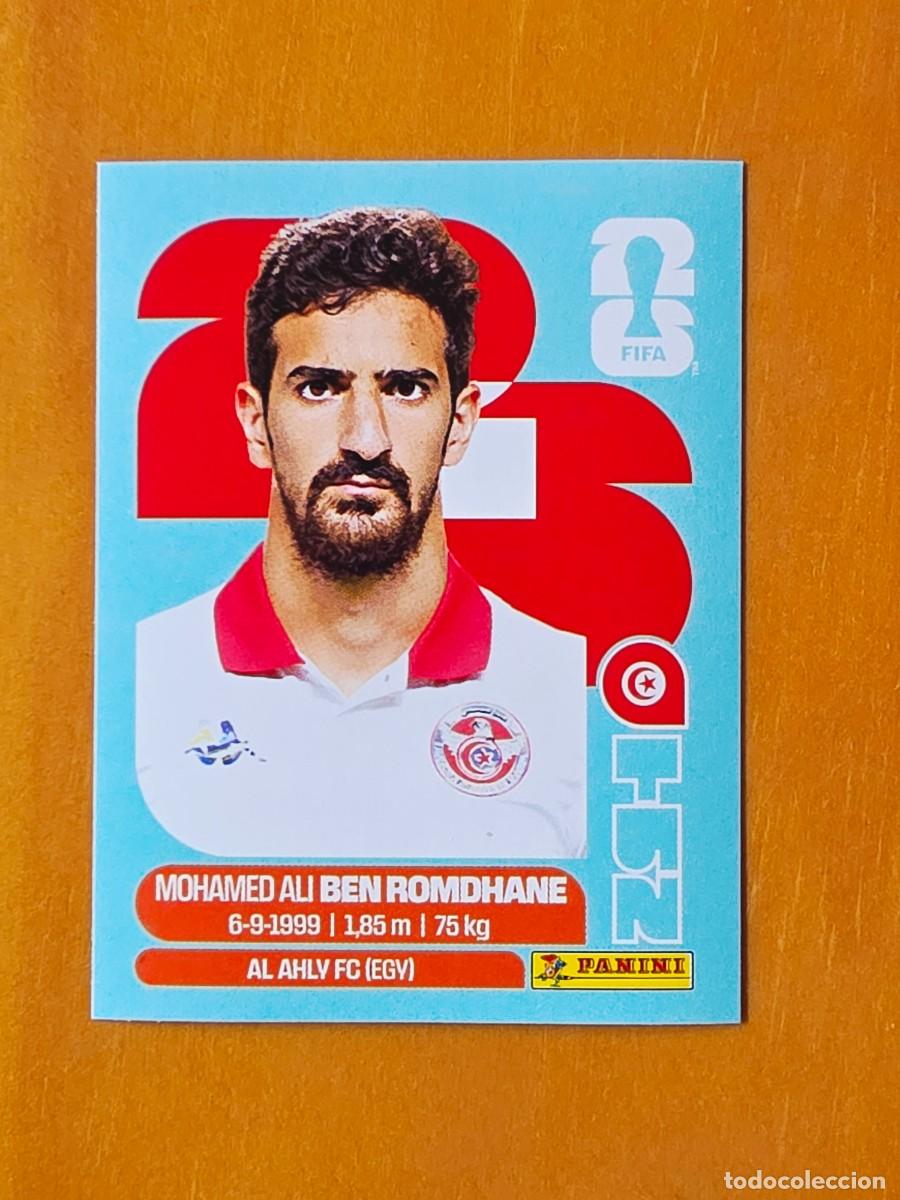 Cromos de f&uacute;tbol: TUN 12 Mohamed Ali Ben Romdhane, T&uacute;nez, Panini FIFA World Cup Mundial 2026 Sticker