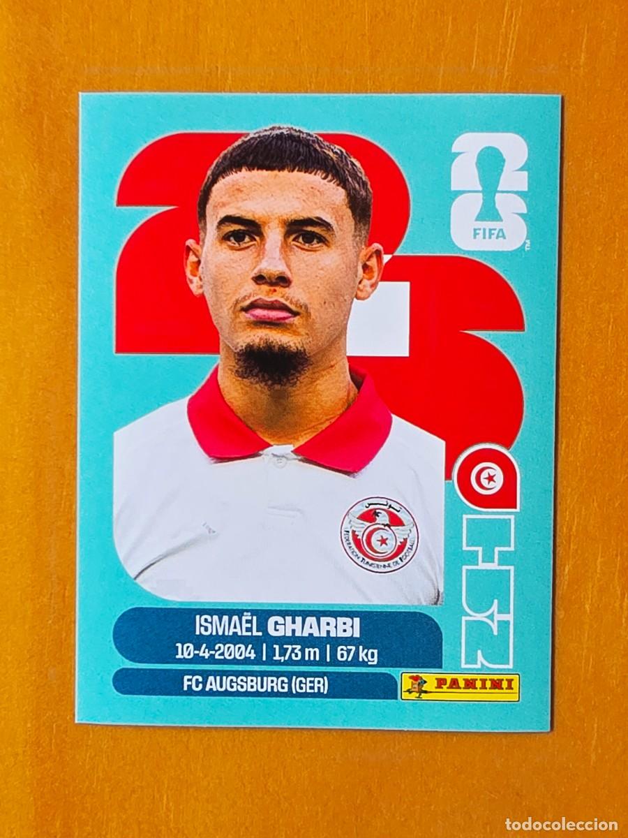 Cromos de f&uacute;tbol: TUN 18 Isma&euml;l Gharbi, T&uacute;nez, Panini FIFA World Cup Mundial 2026 Sticker