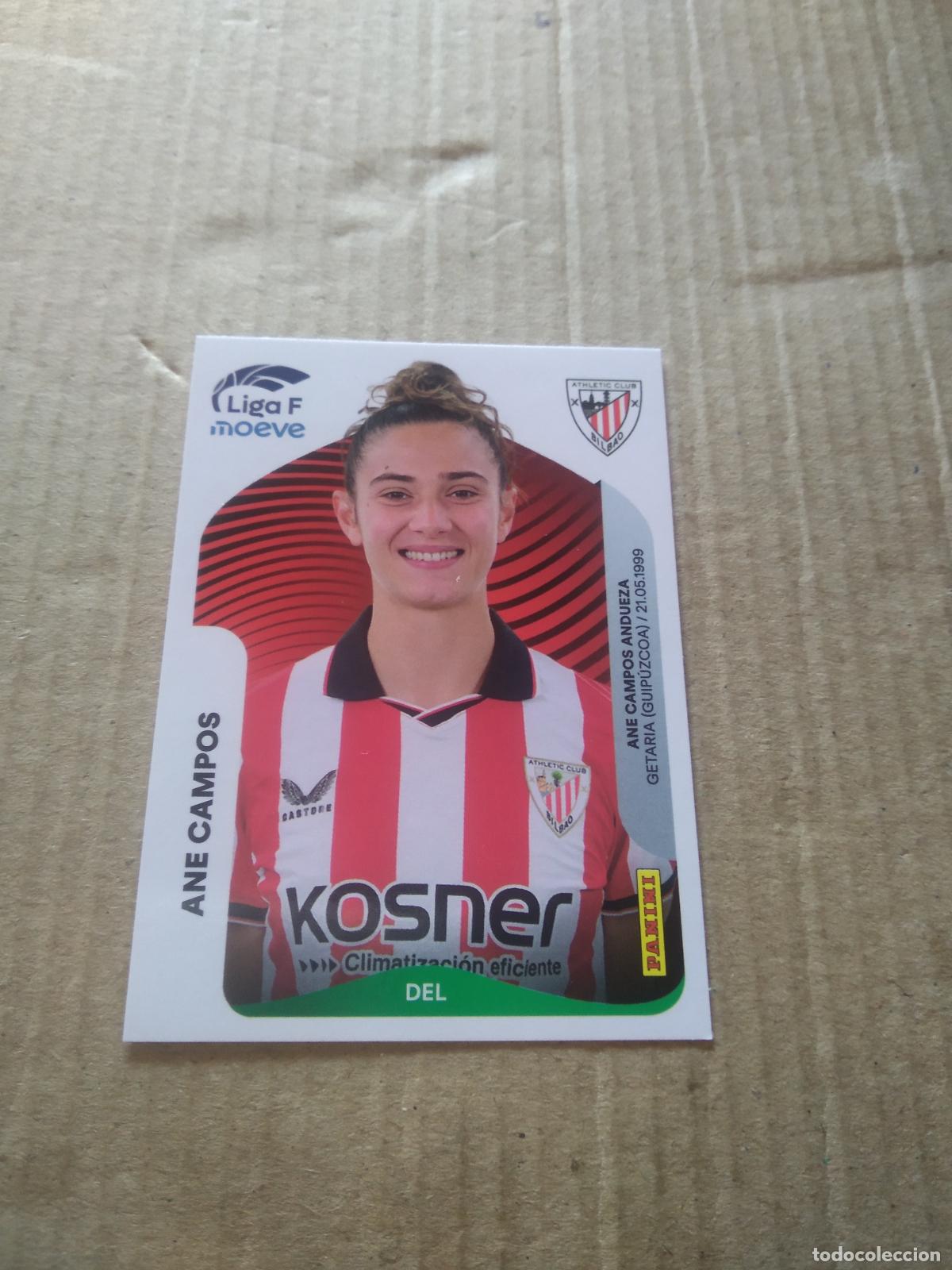 Cromos de f&uacute;tbol: 38 ANE CAMPOS ATHLETIC CLUB BILBAO CROMO FUTBOL PANINI LIGA FEMENINA 2025-2026 LIGA F 25-26