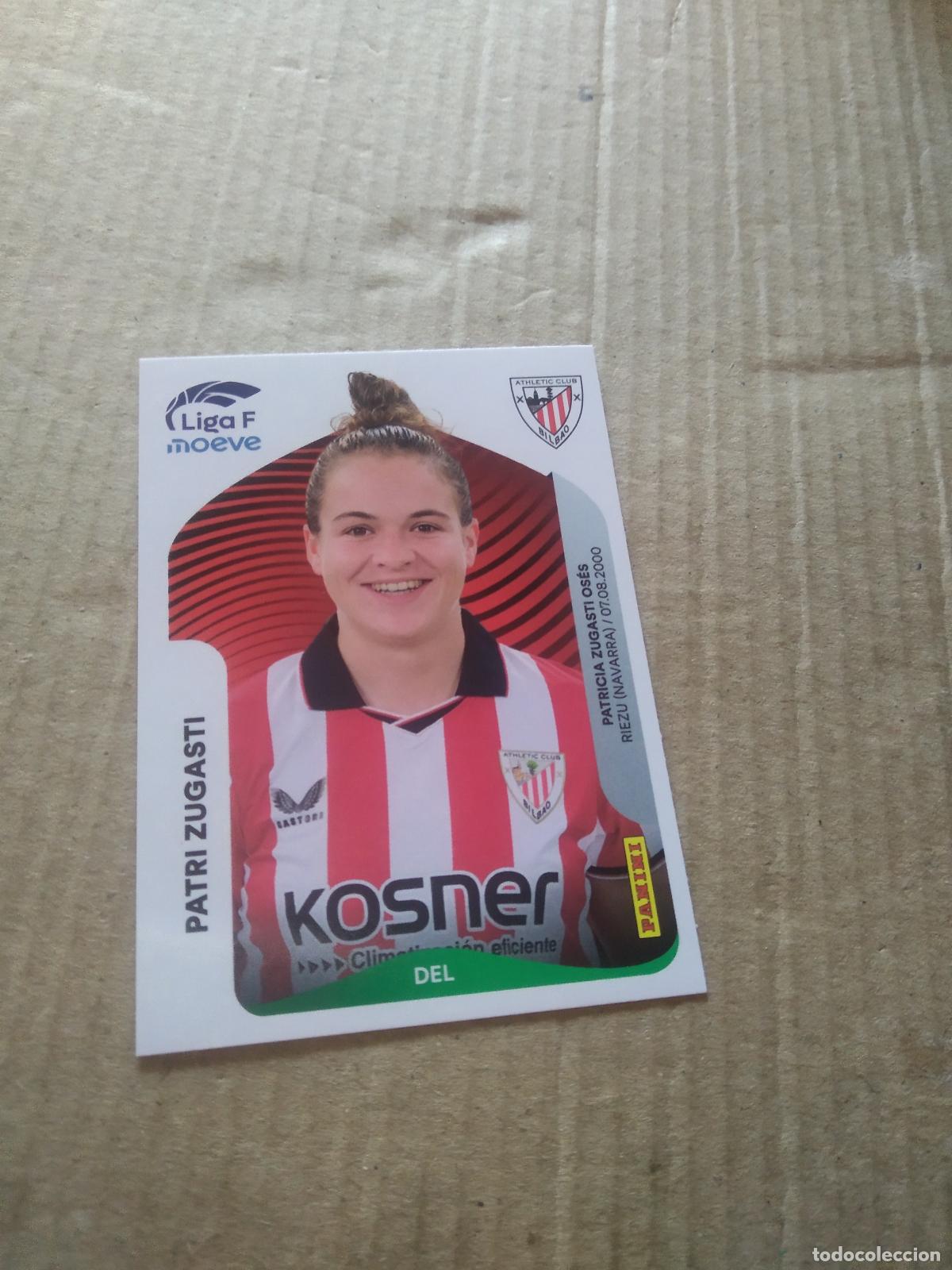 Cromos de f&uacute;tbol: 39B PATRI ZUGASTI ATHLETIC CLUB BILBAO CROMO FUTBOL PANINI LIGA FEMENINA 2025-2026 LIGA F 25-26