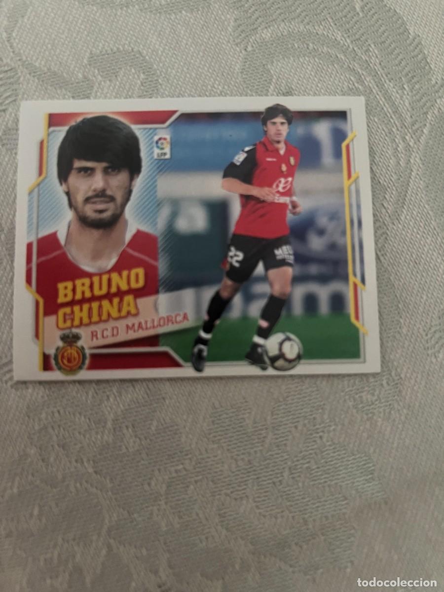 Cromos de f&uacute;tbol: BRUNO CHINA R. C. D. MALLORCA BAJA SIN PEGAR ESTE 2010 2011