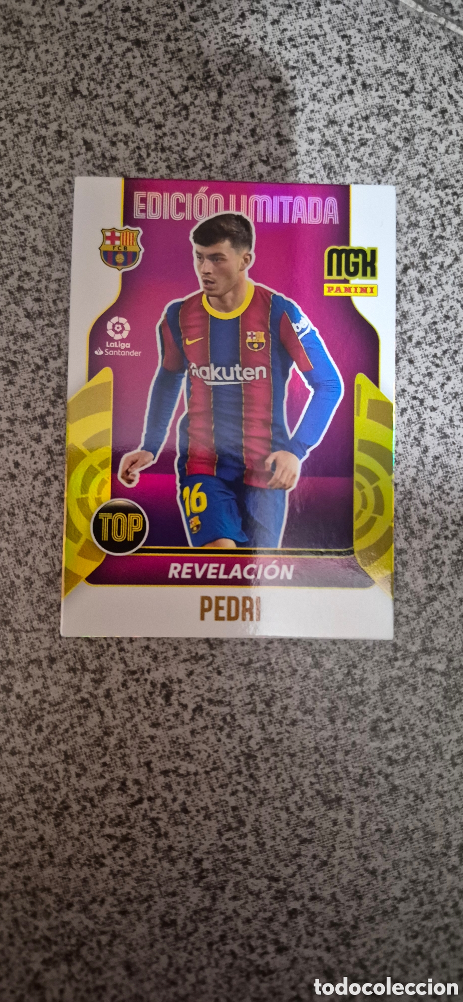 Figurine di Calcio: CROMO PEDRI EDICI&Oacute;N LIMITADA