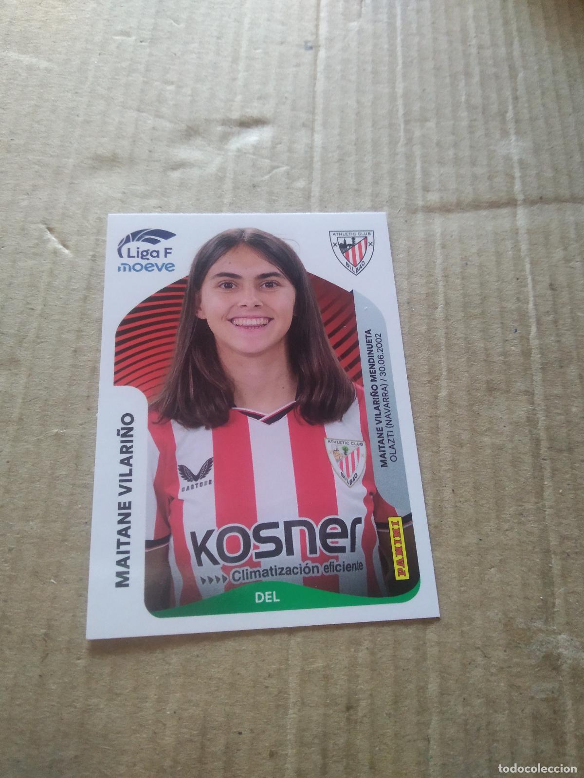 Cromos de f&uacute;tbol: 41 MAITANE VILARI&Ntilde;O ATHLETIC CLUB BILBAO CROMO FUTBOL PANINI LIGA FEMENINA 2025-2026 LIGA F 25-26