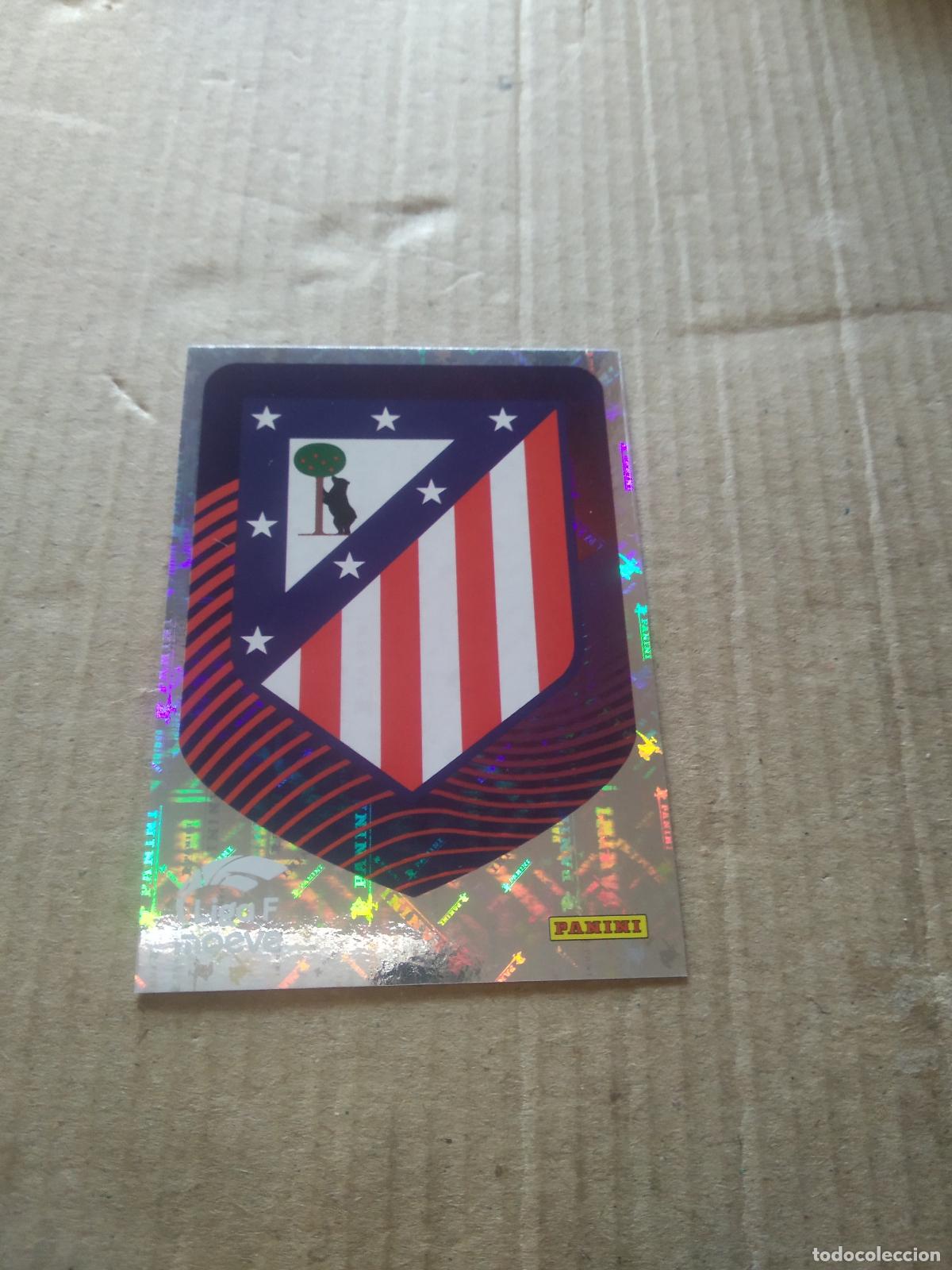 Cromos de f&uacute;tbol: 42 ESCUDO ATLETICO DE MADRID CROMO FUTBOL PANINI LIGA FEMENINA 2025-2026 LIGA F 25-26