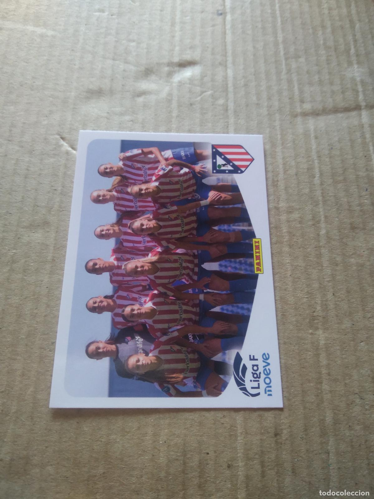 Cromos de f&uacute;tbol: 43 EQUIPO PLANTILLA ATLETICO DE MADRID CROMO FUTBOL PANINI LIGA FEMENINA 2025-2026 LIGA F 25-26