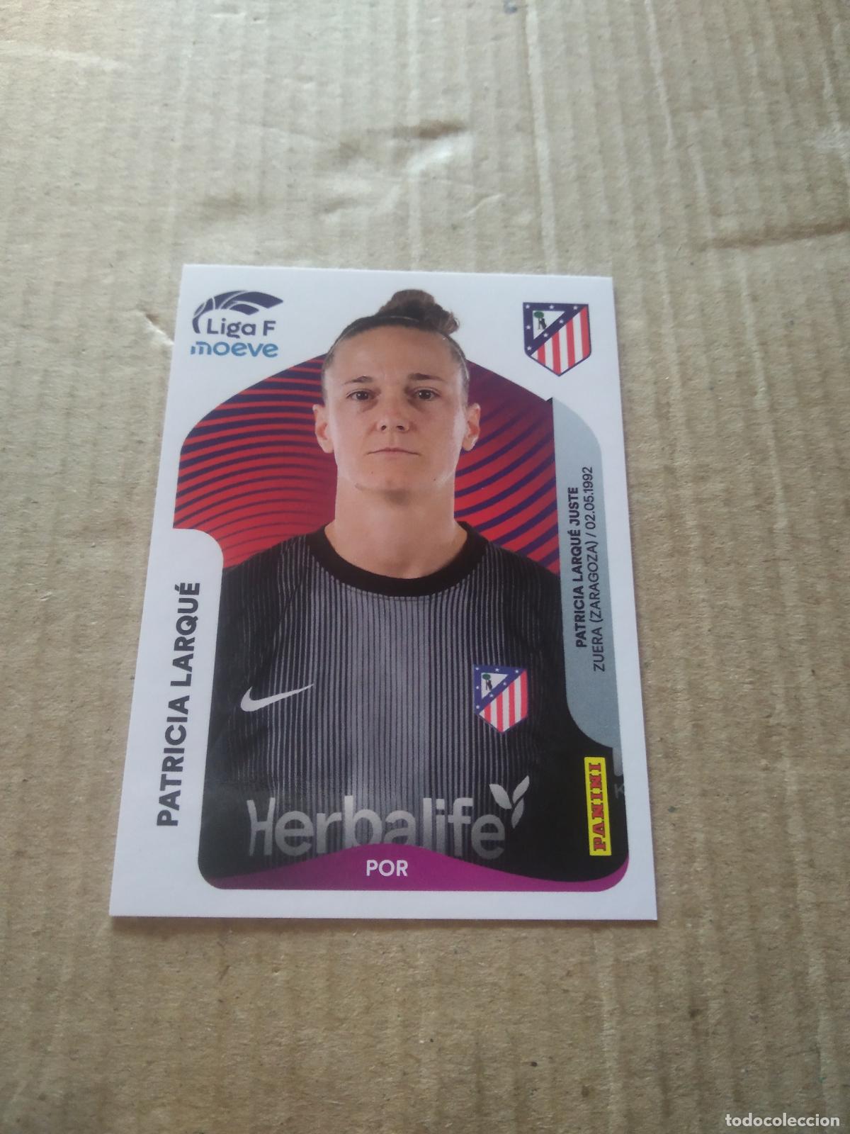 Cromos de f&uacute;tbol: 45 PATRICIA LARQUE ATLETICO DE MADRID CROMO FUTBOL PANINI LIGA FEMENINA 2025-2026 LIGA F 25-26
