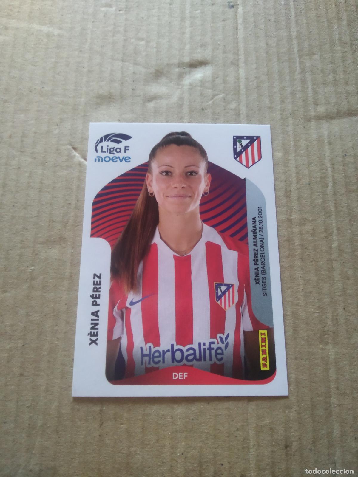 Cromos de f&uacute;tbol: 47A XENIA PEREZ ATLETICO DE MADRID CROMO FUTBOL PANINI LIGA FEMENINA 2025-2026 LIGA F 25-26