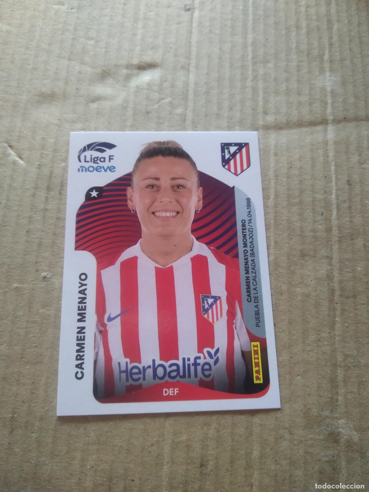 Cromos de f&uacute;tbol: 47B CARMEN MENAYO ATLETICO DE MADRID CROMO FUTBOL PANINI LIGA FEMENINA 2025-2026 LIGA F 25-26