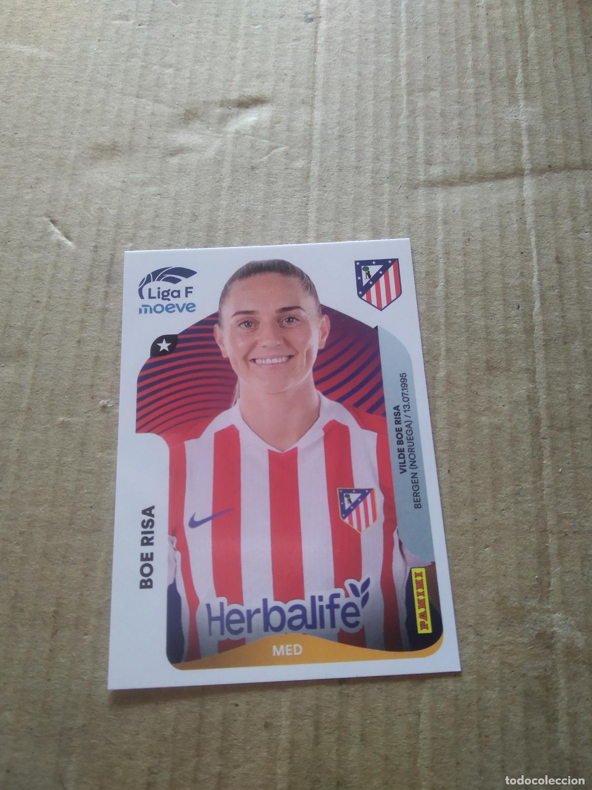 Cromos de f&uacute;tbol: 51 BOE RISA ATLETICO DE MADRID CROMO FUTBOL PANINI LIGA FEMENINA 2025-2026 LIGA F 25-26