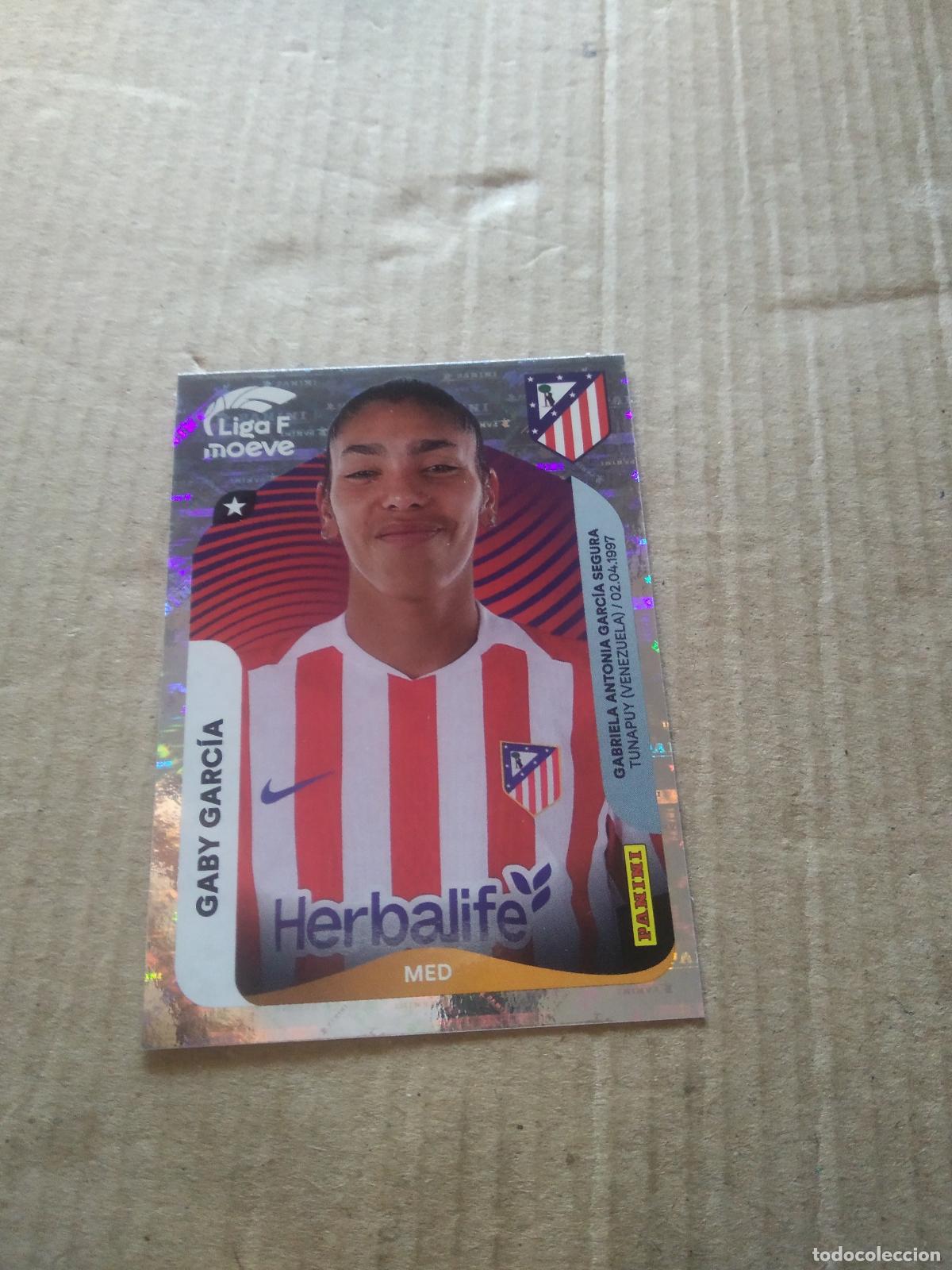 Cromos de f&uacute;tbol: 52 GABY GARCIA ATLETICO DE MADRID CROMO FUTBOL PANINI LIGA FEMENINA 2025-2026 LIGA F 25-26