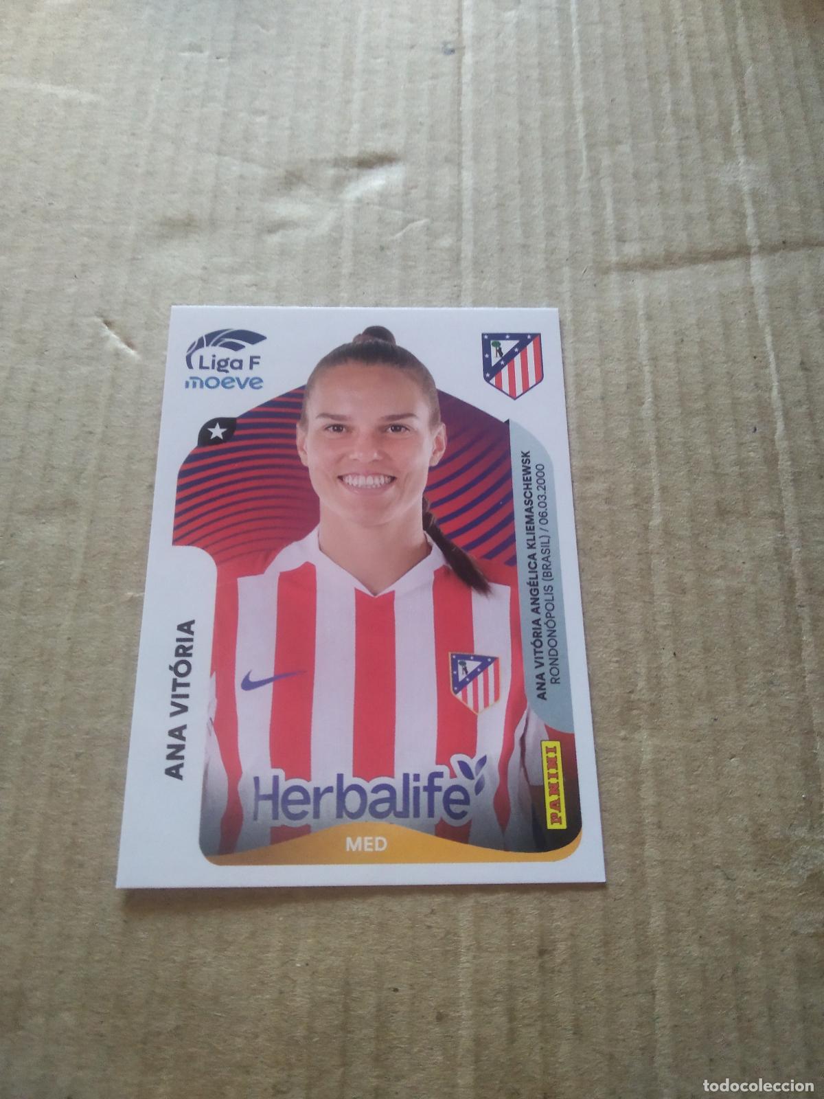 Cromos de f&uacute;tbol: 53 ANA VITORIA ATLETICO DE MADRID CROMO FUTBOL PANINI LIGA FEMENINA 2025-2026 LIGA F 25-26