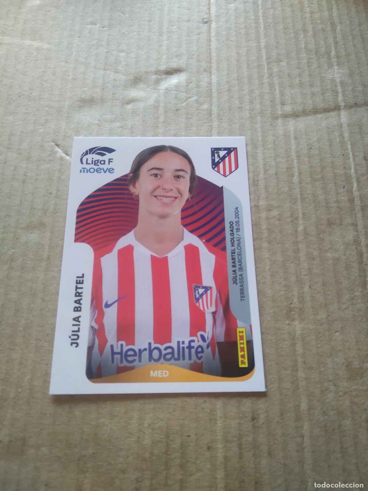 Cromos de f&uacute;tbol: 54 JULIA BARTEL ATLETICO DE MADRID CROMO FUTBOL PANINI LIGA FEMENINA 2025-2026 LIGA F 25-26
