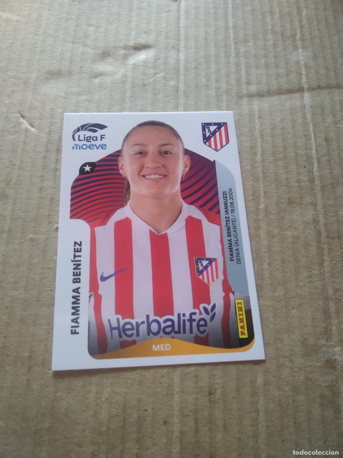 Cromos de f&uacute;tbol: 55 FIAMMA BENITEZ ATLETICO DE MADRID CROMO FUTBOL PANINI LIGA FEMENINA 2025-2026 LIGA F 25-26
