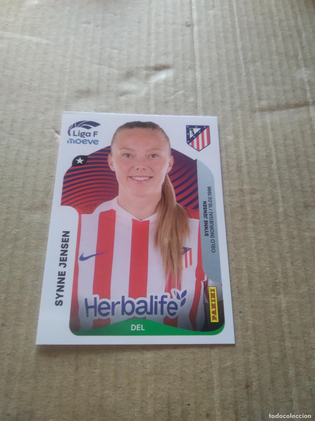Cromos de f&uacute;tbol: 57 SYNNE JENSEN ATLETICO DE MADRID CROMO FUTBOL PANINI LIGA FEMENINA 2025-2026 LIGA F 25-26