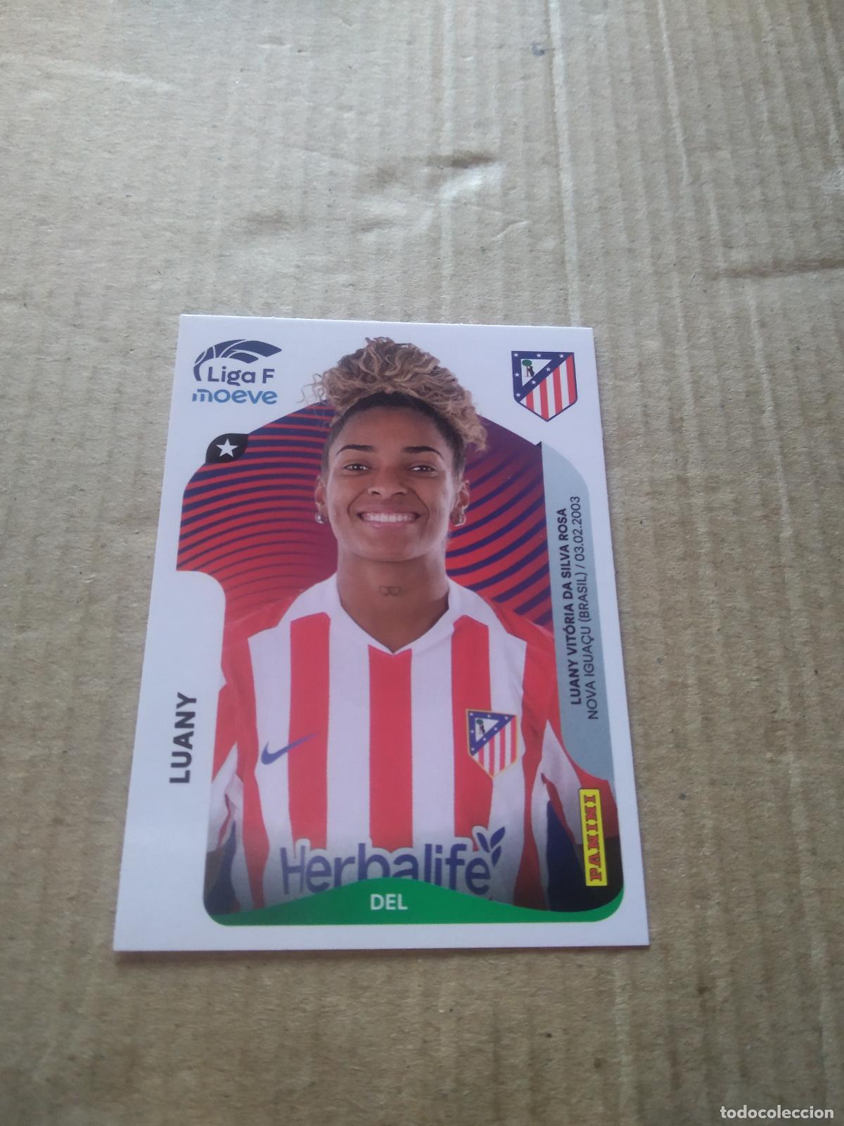 Cromos de f&uacute;tbol: 59 LUANY ATLETICO DE MADRID CROMO FUTBOL PANINI LIGA FEMENINA 2025-2026 LIGA F 25-26