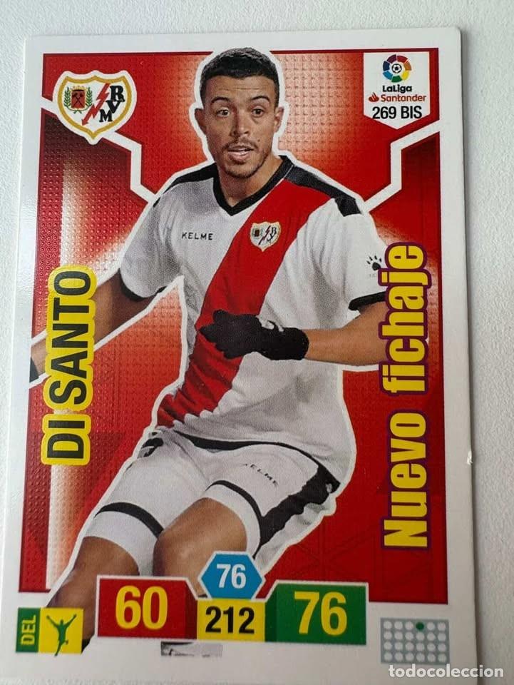 Cromos de f&uacute;tbol: Carta Di Santo Nuevo Fichaje Rayo Vallecano 269bis Adrenalyn 2018-19