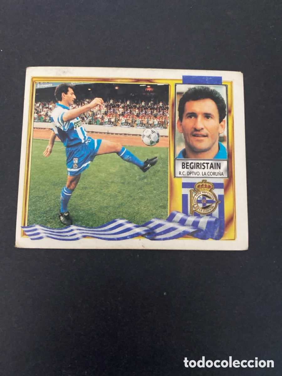 Cromos de f&uacute;tbol: Cromo liga 95/96 RC Dptvo La Coru&ntilde;a nunca pegado