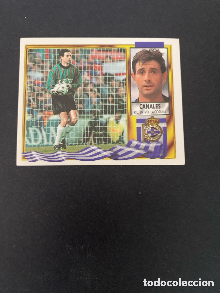 Cromos de f&uacute;tbol: Cromo liga 95/96 RC Dptvo La Coru&ntilde;a nunca pegado