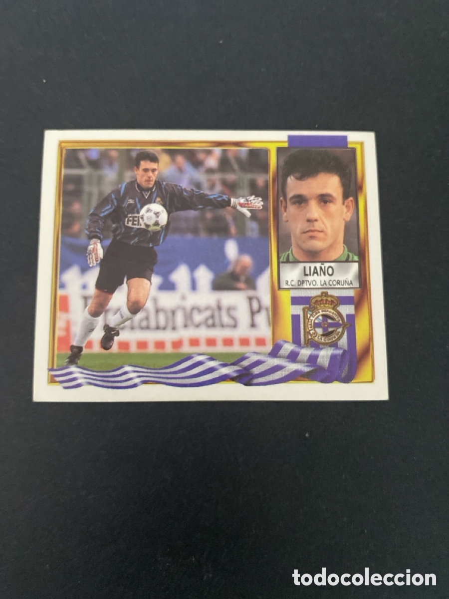 Cromos de f&uacute;tbol: Cromo liga 95/96 RC Dptvo La Coru&ntilde;a nunca pegado