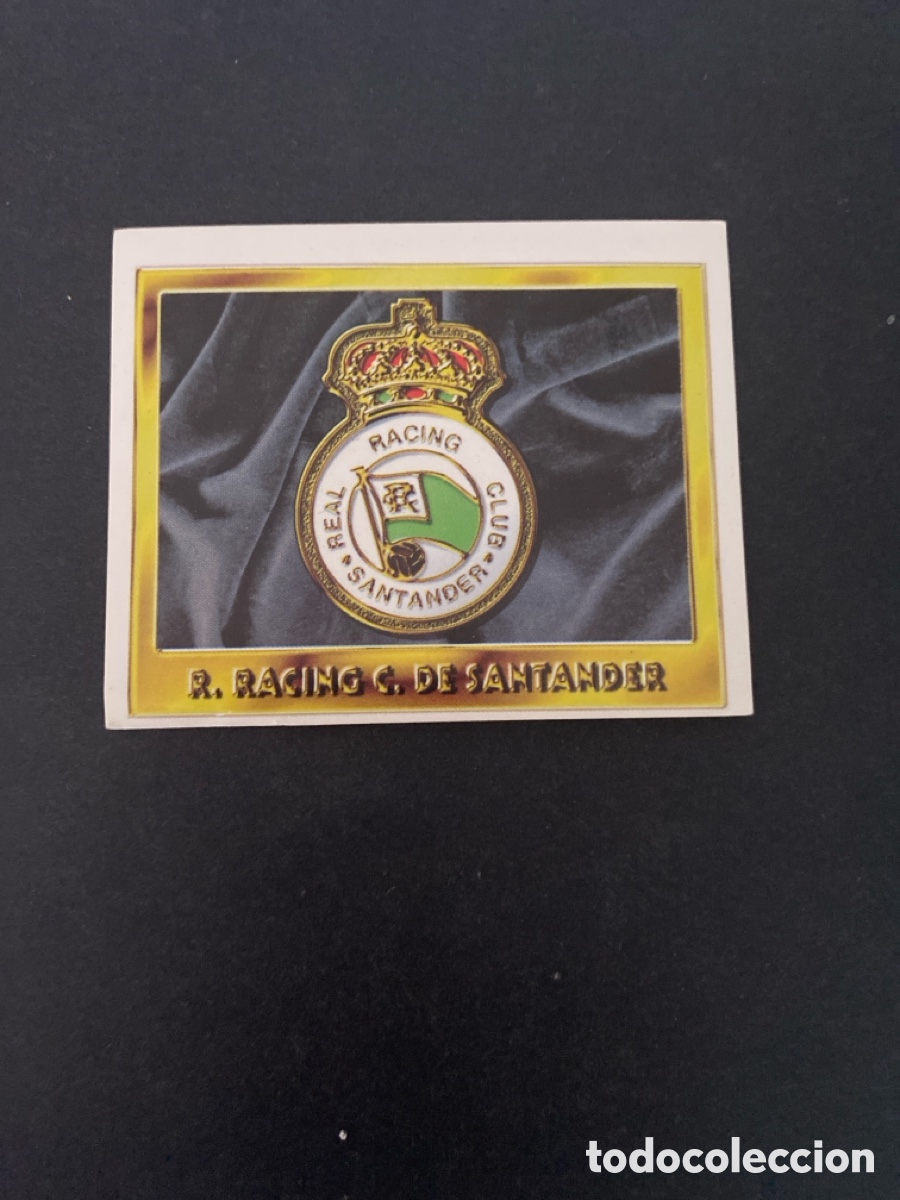 Cromos de f&uacute;tbol: Cromo liga 95/96 R Racing de Santander nunca pegado