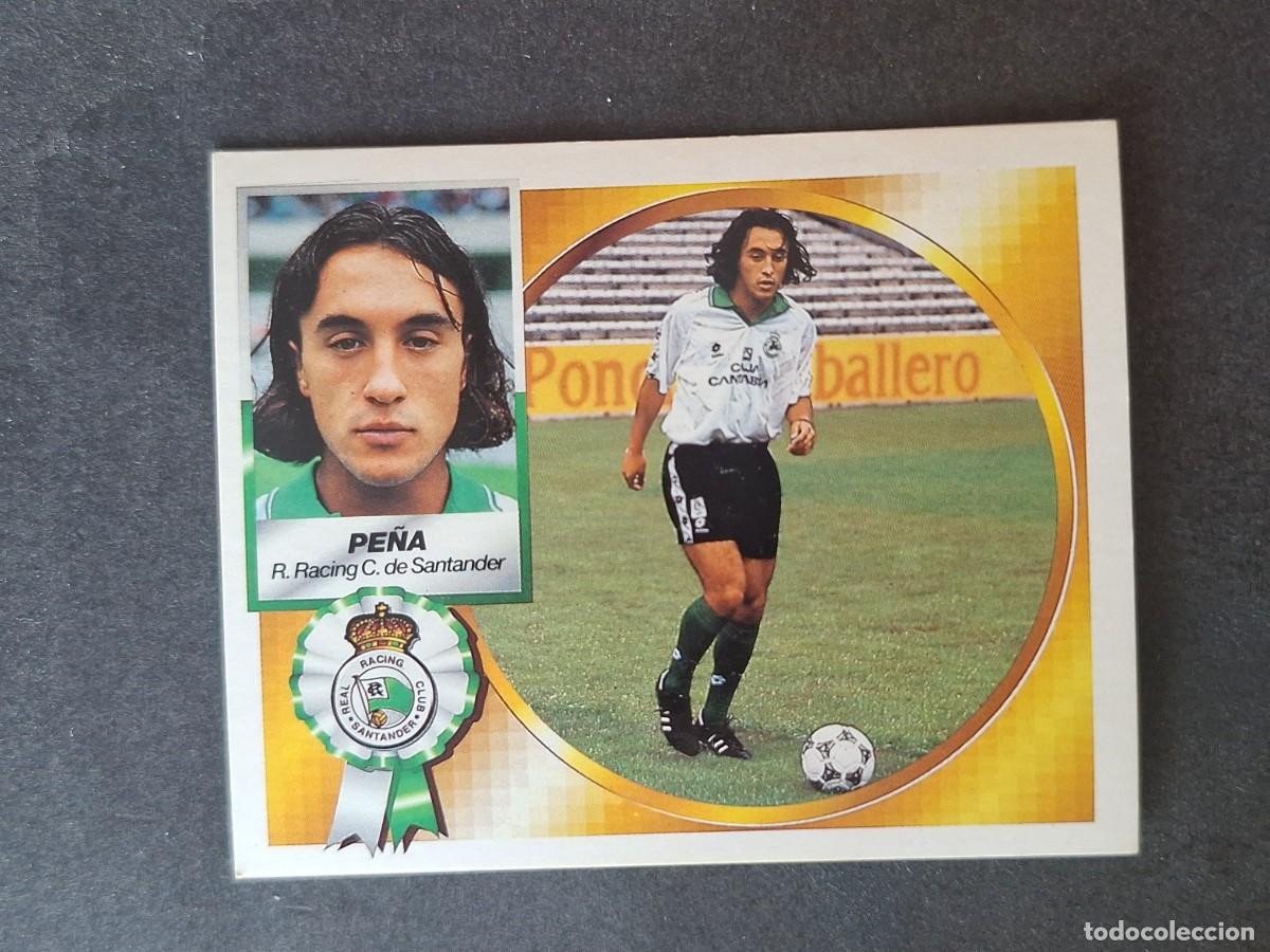 Cromos de f&uacute;tbol: L4 PE&Ntilde;A RACING DE SANTANDER COLOCA LIGA ESTE 1994 1995 94 95 SIN PEGAR NUNCA PEGADO