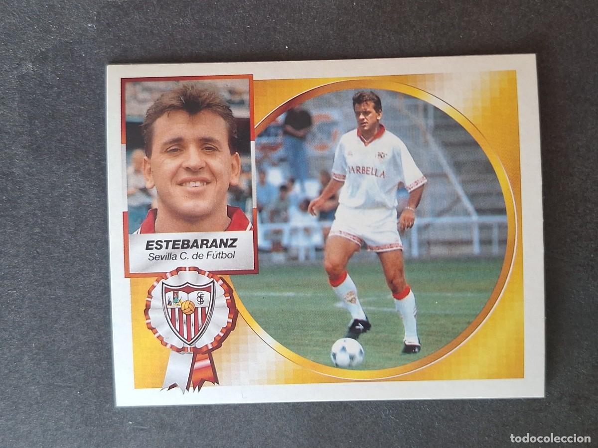 Cromos de f&uacute;tbol: L4 ESTEBARANZ SEVILLA C. F. COLOCA LIGA ESTE 1994 1995 94 95 SIN PEGAR NUNCA PEGADO