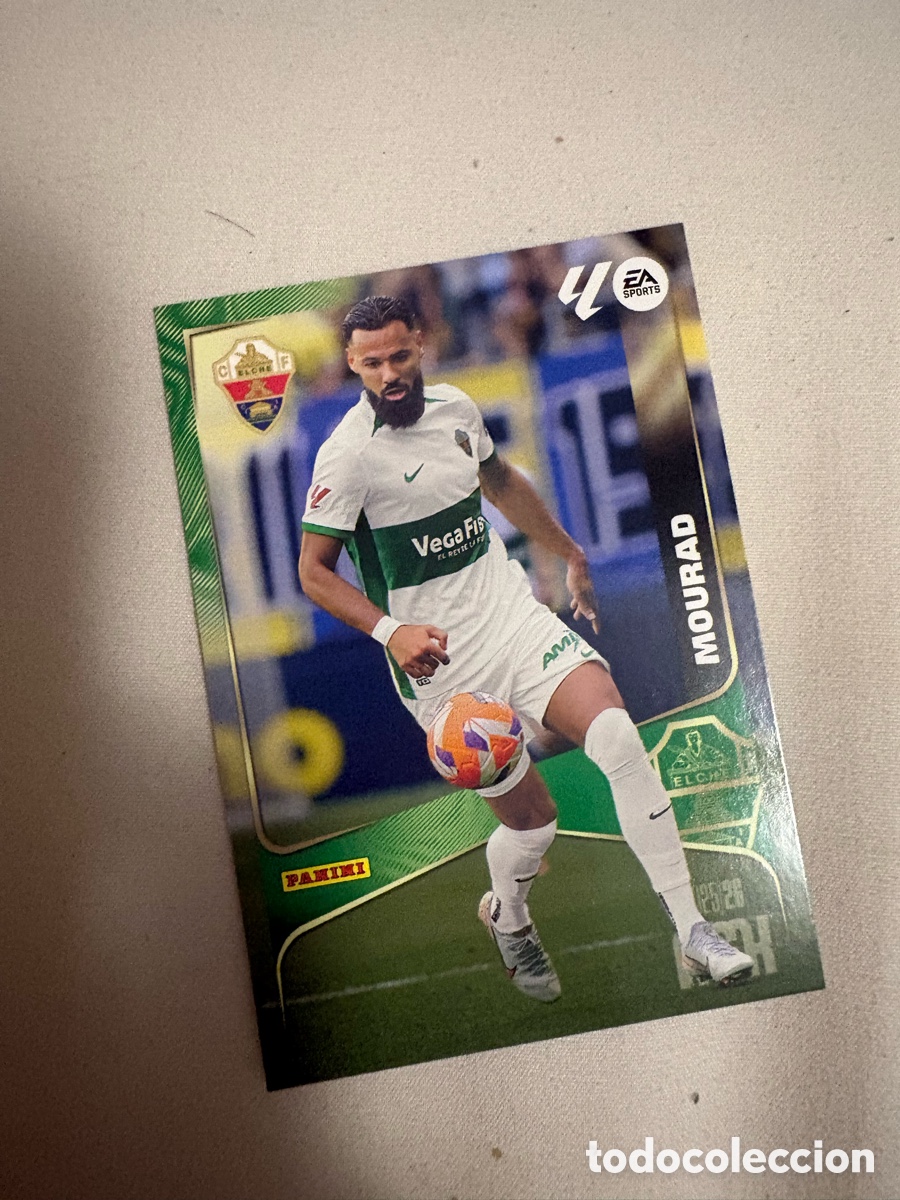 Cromos de f&uacute;tbol: N&ordm; 142 Mourad Elche CF Megacracks 25 26