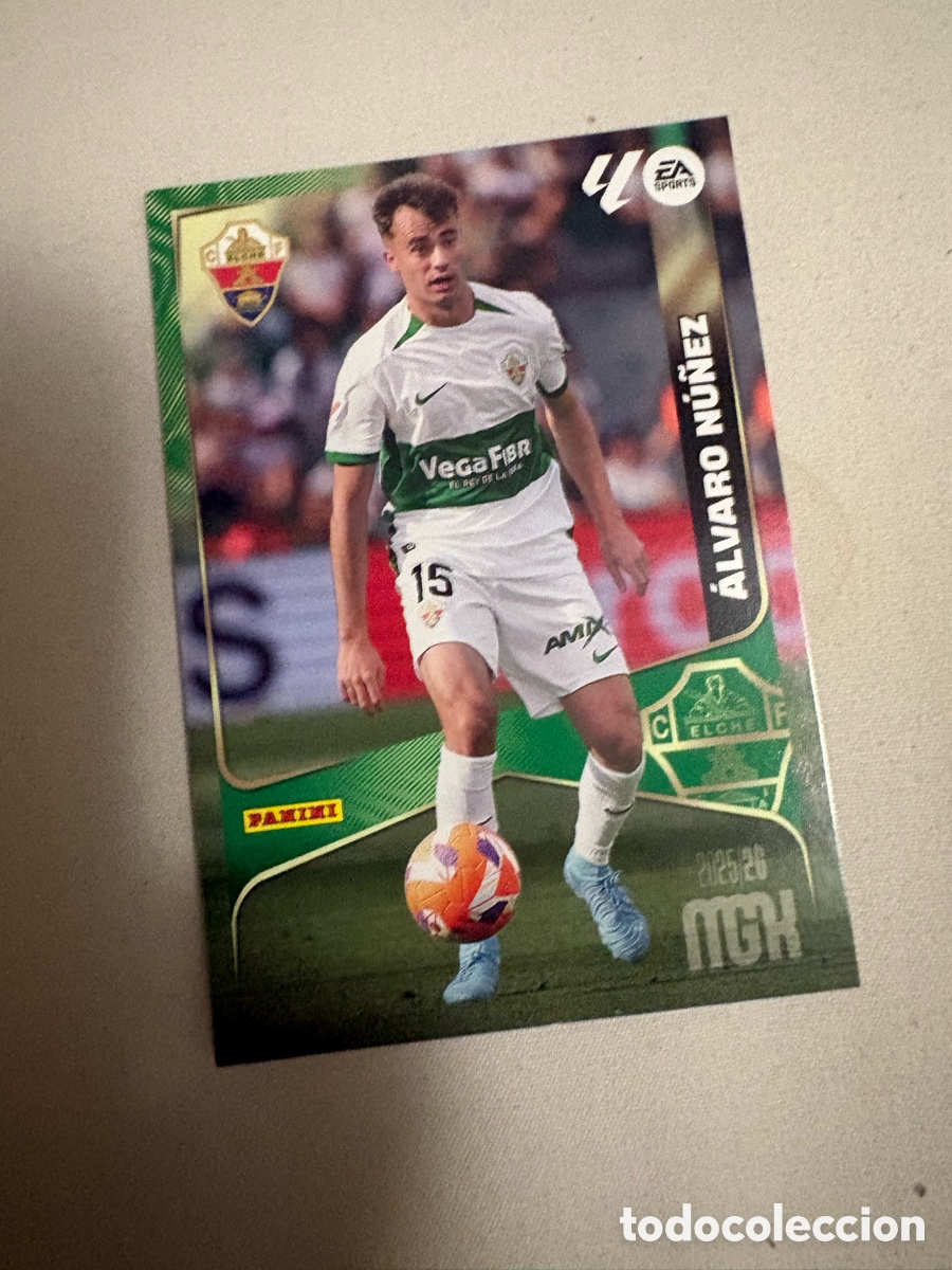 Cromos de f&uacute;tbol: Megacracks 2025 2026 25 26 panini Yago Sant&iacute;ago n&deg; 143 Elche
