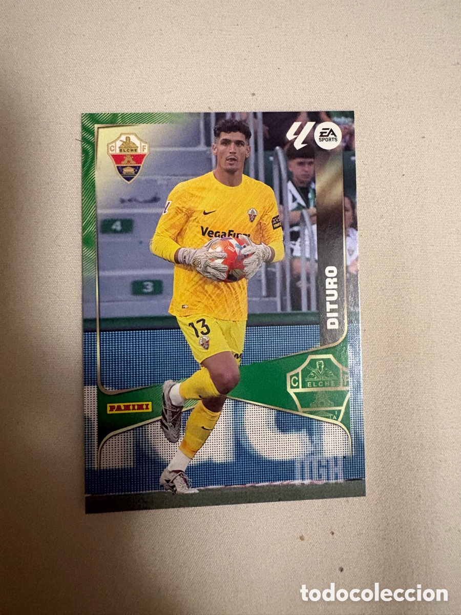 Cromos de f&uacute;tbol: Dituro n&uacute;mero 128 del Elche megacracks 25-26 2025-2026
