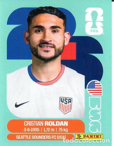 Cromos de f&uacute;tbol: CROMO PANINI MUNDIAL WORLD CUP 2026 - USA 11 - ROLDAN - EEUU
