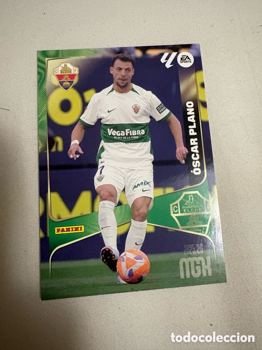 Cromos de f&uacute;tbol: CROMO DE FUTBOL NUMERO 144 OSCAR PLANO ELCHE MEGACRACKS 2025 2026 MGK PANINI !