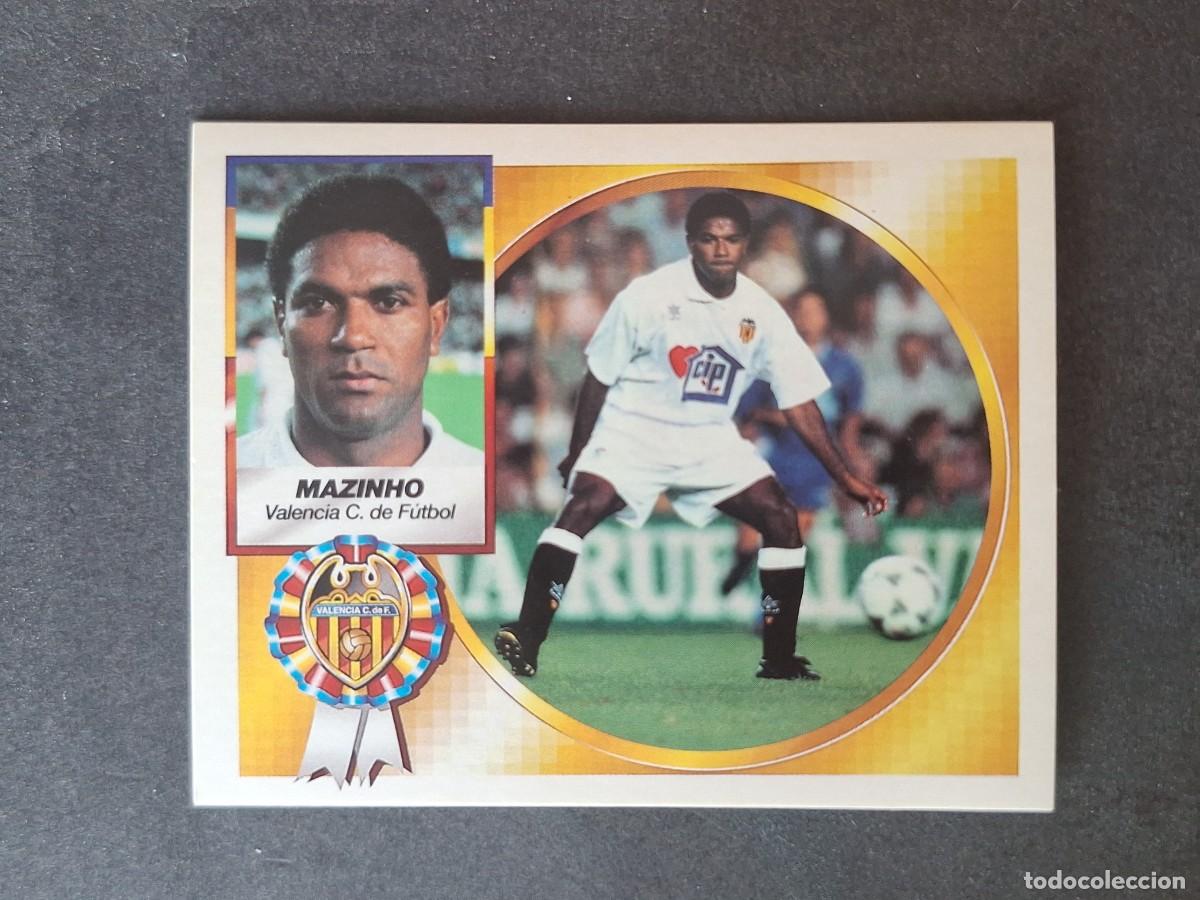 Cromos de f&uacute;tbol: L4 MAZINHO VALENCIA C. F. COLOCA LIGA ESTE 1994 1995 94 95 SIN PEGAR NUNCA PEGADO