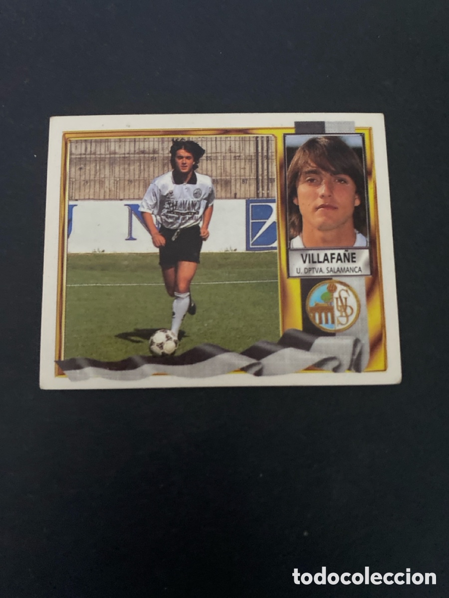 Cromos de f&uacute;tbol: Cromo liga 95/96 U Dptvo Salamanca nunca pegado