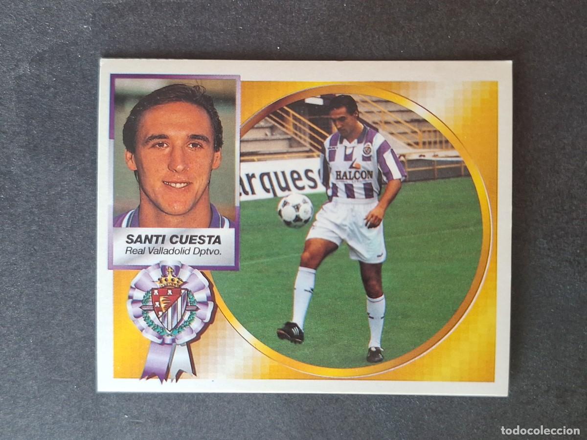 Cromos de f&uacute;tbol: L4 SANTI CUESTA REAL VALLADOLID COLOCA LIGA ESTE 1994 1995 94 95 SIN PEGAR NUNCA PEGADO