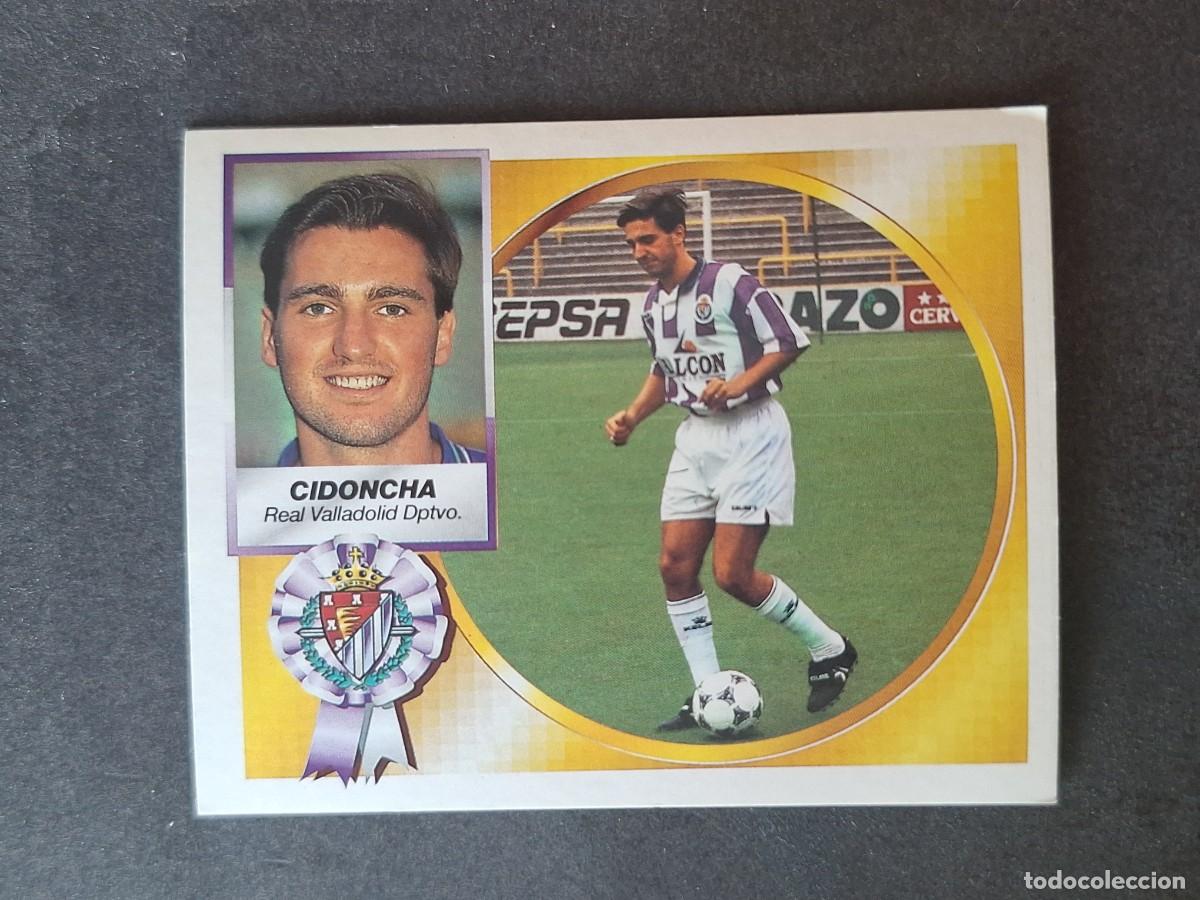 Cromos de f&uacute;tbol: L4 CIDONCHA REAL VALLADOLID COLOCA LIGA ESTE 1994 1995 94 95 SIN PEGAR NUNCA PEGADO