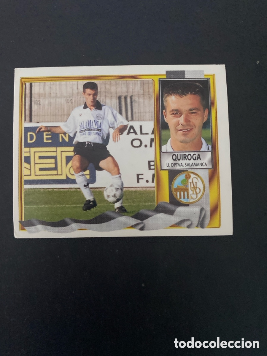 Cromos de f&uacute;tbol: Cromo liga 95/96 U Dptvo Salamanca nunca pegado