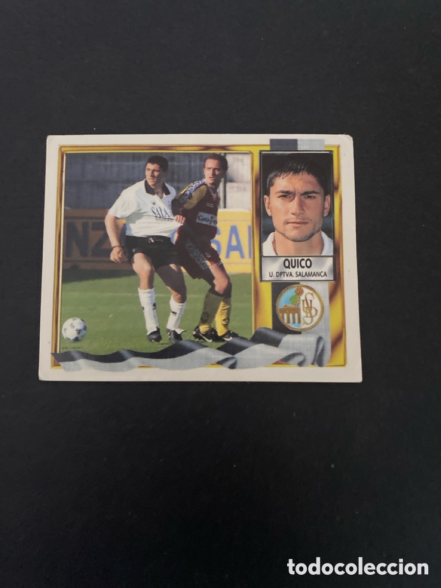 Cromos de f&uacute;tbol: Cromo liga 95/96 U Dptvo Salamanca nunca pegado