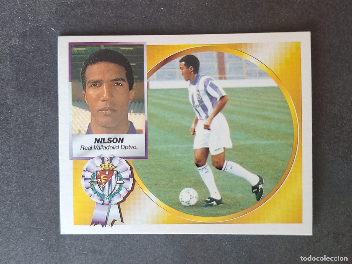 Cromos de f&uacute;tbol: L4 NILSON VERSION HELIOS REAL VALLADOLID COLOCA LIGA ESTE 1994 1995 94 95 SIN PEGAR NUNCA PEGADO