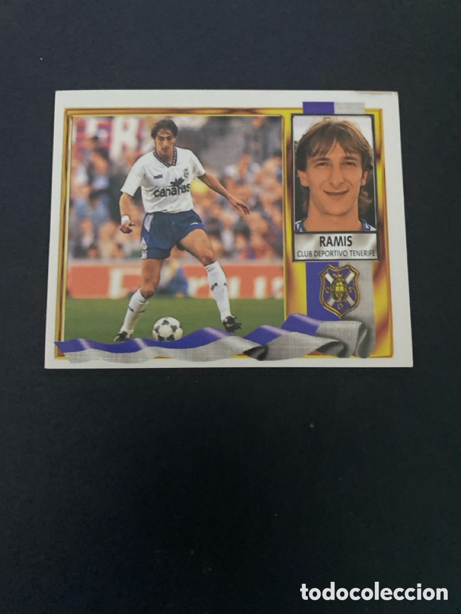 Cromos de f&uacute;tbol: Cromo liga 95/96 CD Tenerife nunca pegado