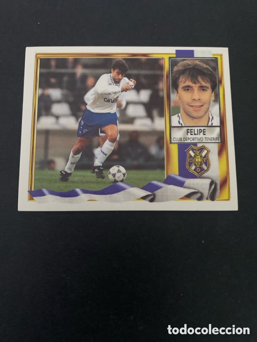 Cromos de f&uacute;tbol: Cromo liga 95/96 CD Tenerife nunca pegado