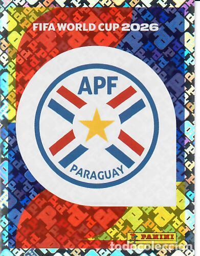 Figurine di Calcio: CROMO PANINI MUNDIAL WORLD CUP 2026 - PAR 1 - ESCUDO - PARAGUAY