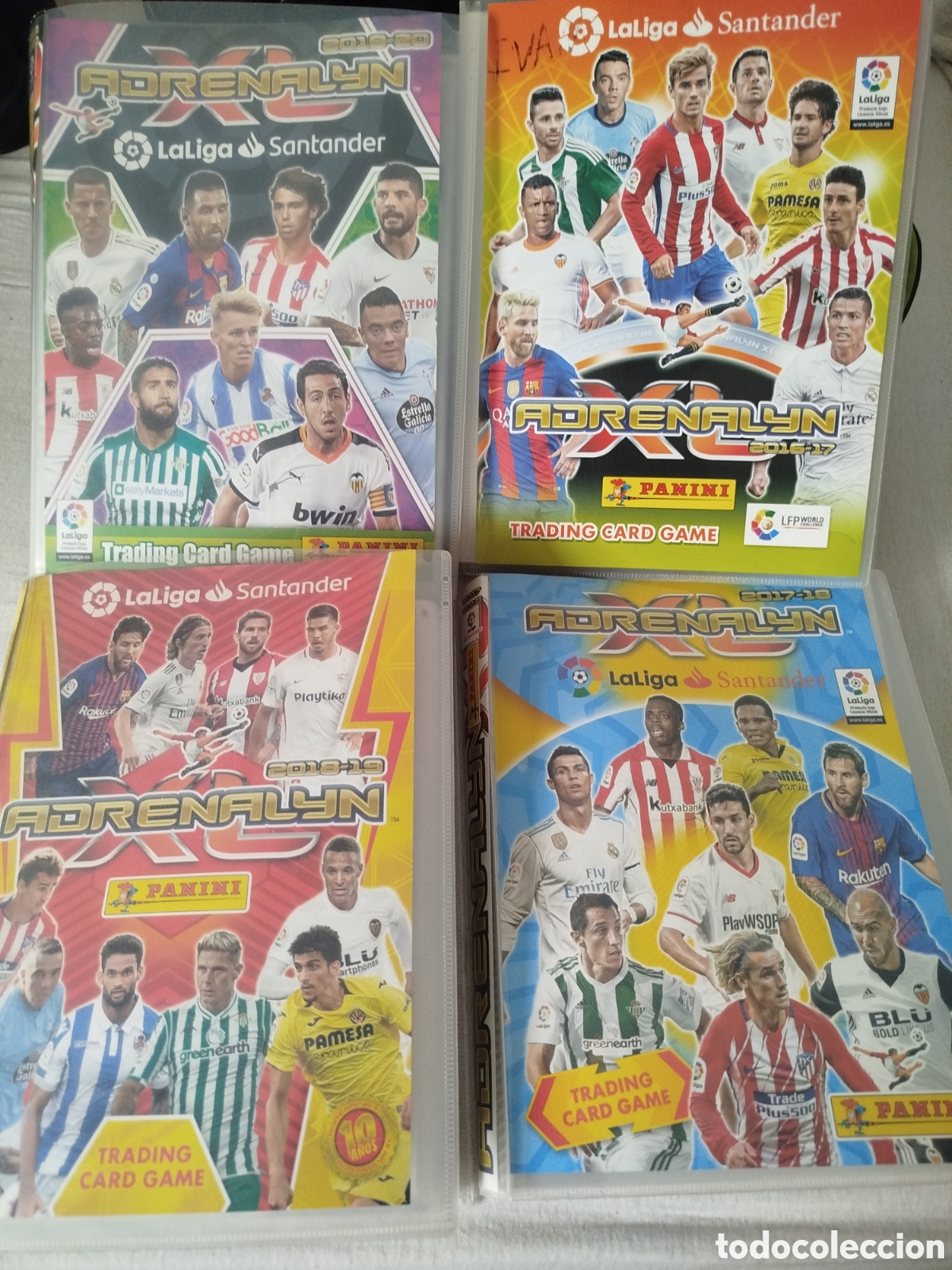 Figurine di Calcio: ⚽ Cromos Panini Adrenalyn XL LaLiga &ndash; Varias temporadas ⚽