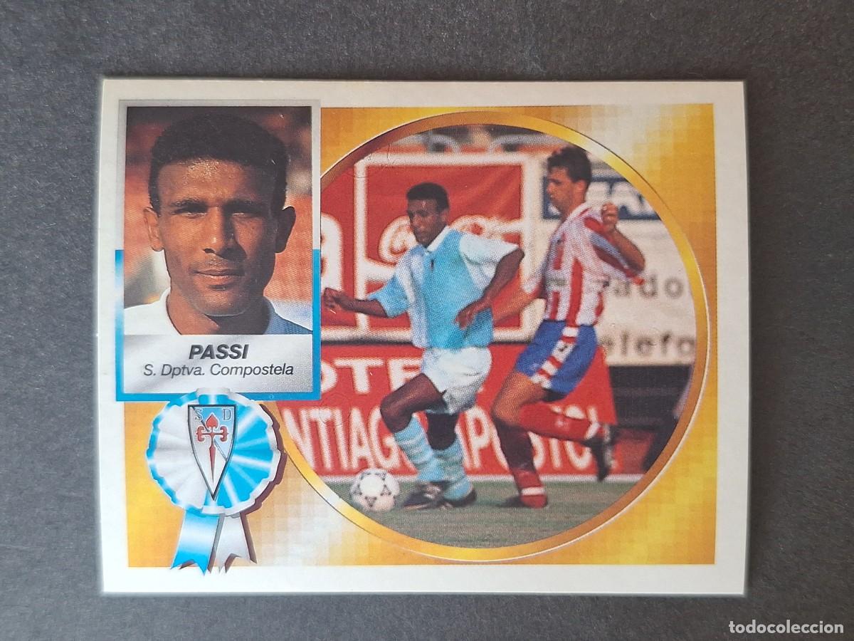 Cromos de f&uacute;tbol: L4 PASSI S. D. COMPOSTELA FICHAJE 1 BIS LIGA ESTE 1994 1995 94 95 SIN PEGAR NUNCA PEGADO